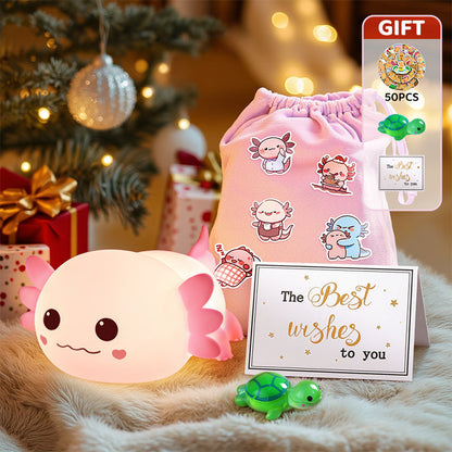 MeWaii® Limited Version Axolotl Squish Night Light - Perfect Gift 🎁