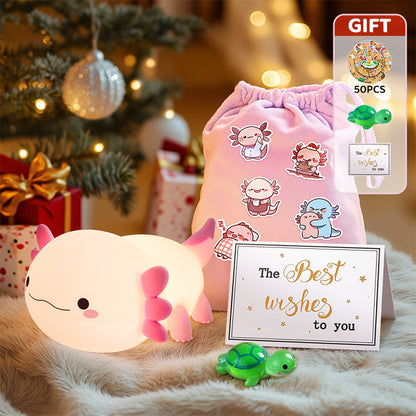 MeWaii® Limited Version Axolotl Squish Night Light - Perfect Gift 🎁