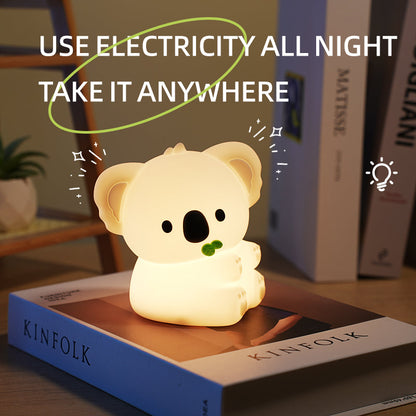 MeWaii® Squishy Silicone Koala LED Night Light - Perfect Gift for Kids and Girls