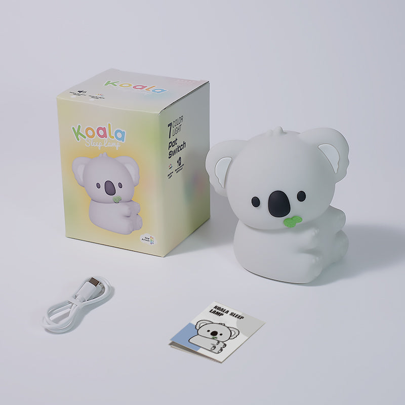 MeWaii® Squishy Silicone Koala LED Night Light - Perfect Gift for Kids and Girls