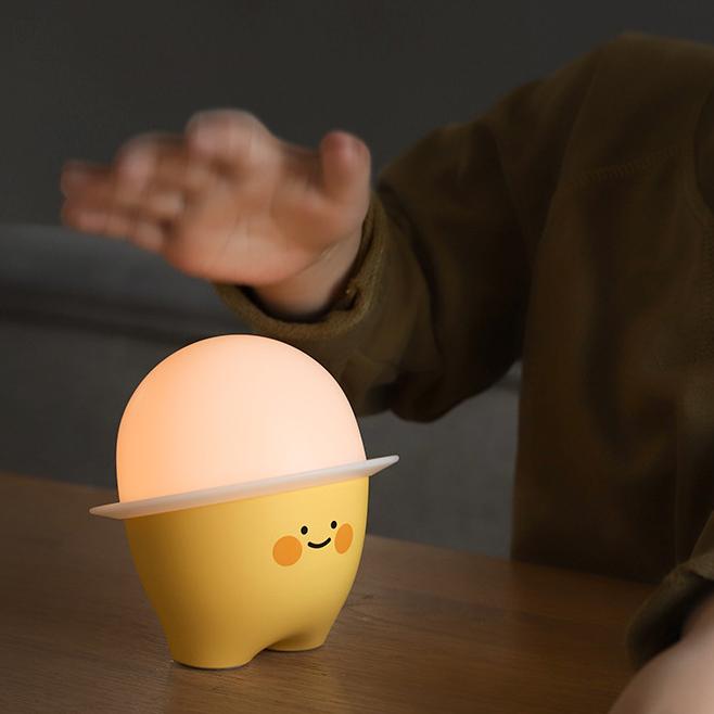 Squishy Silicone Chubby LED Night Light - Perfect Gift for Kids and Girls