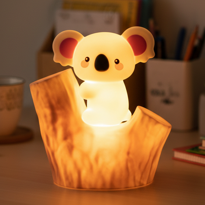 MeWaii® Mini Koala on Tree Branch Silicone Squishy Night Light Cute Perfect Gift